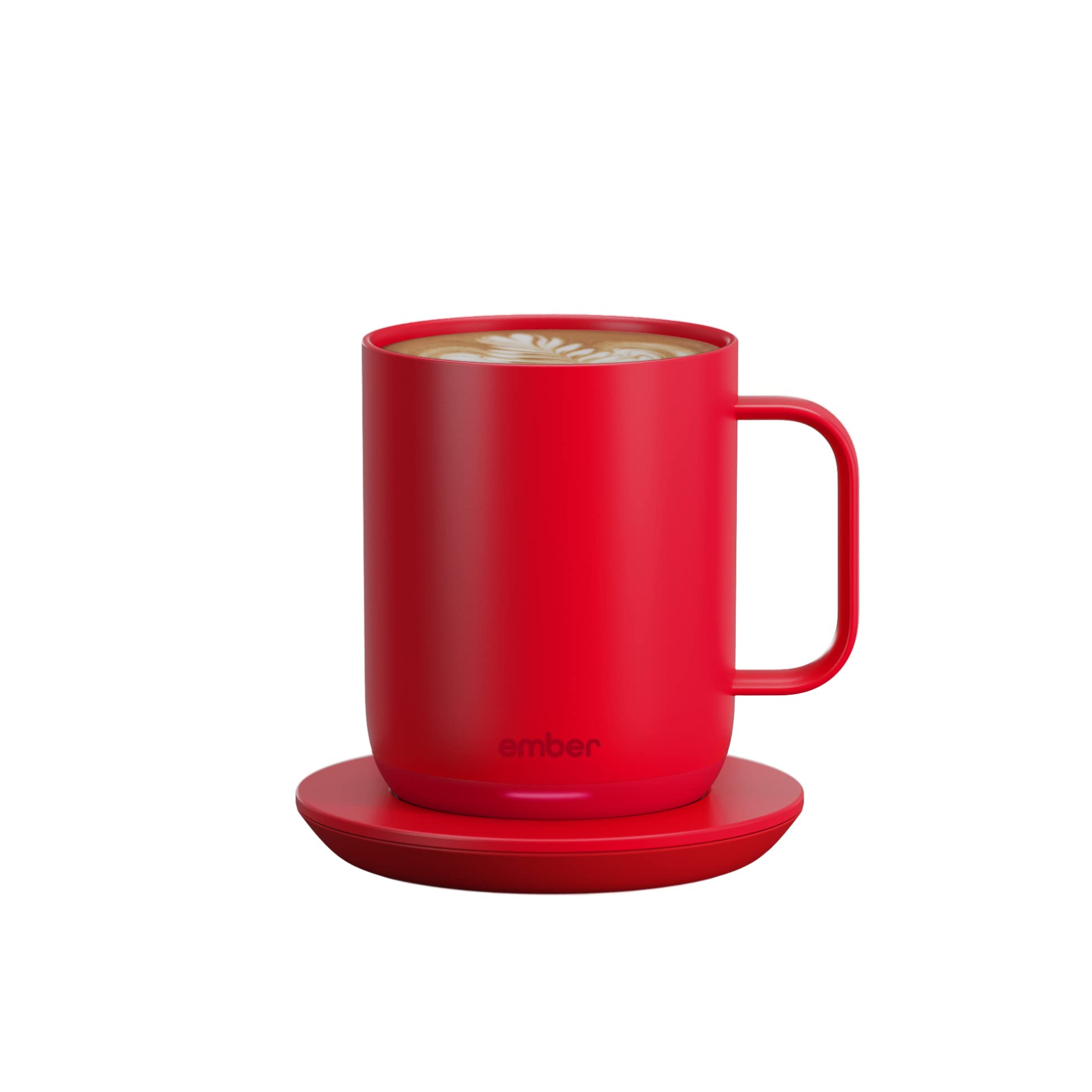 Ember - Temperature Control Smart Mug 2, 14 Oz, App-Controlled Heated Coffee Mug with 80 Min Battery Life and Improved Design, (Product) RED