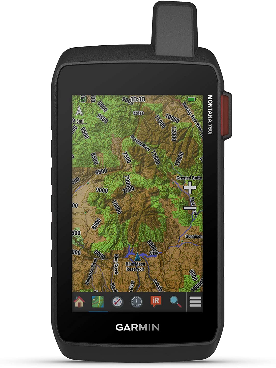 Garmin - Montana 750i Rugged GPS Touchscreen Navigator