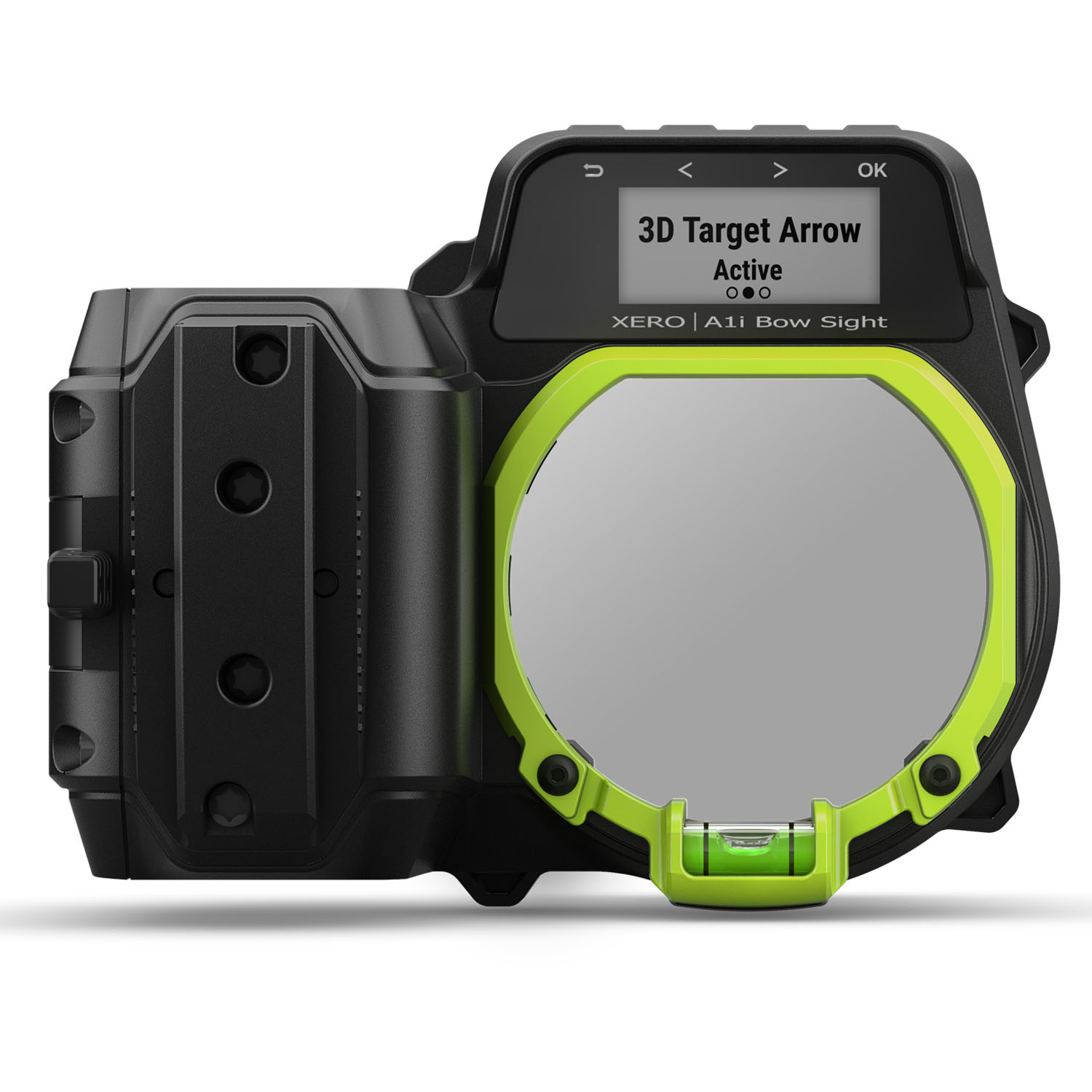 Garmin - Xero A1i Bow Sight, 2" Auto-Ranging Digital Bow Sight with Laser Locate, Dual-color LED Pins for Unobstructed Views, Left-Handed