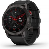 Garmin - Epix Gen 2, Premium Active Smartwatch, Health and Wellness Features, Touchscreen AMOLED Display, Adventure Watch with Advanced Features, Black Titanium
