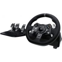 Logitech - G920 Driving Force Racing Wheel for Xbox Series X|S, Xbox One, PC, Mac