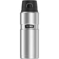 Thermos - Stainless King 24oz Drink Bottle, Matte Steel